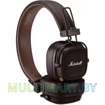 Наушники Marshall Major IV (коричневый) картинка 4